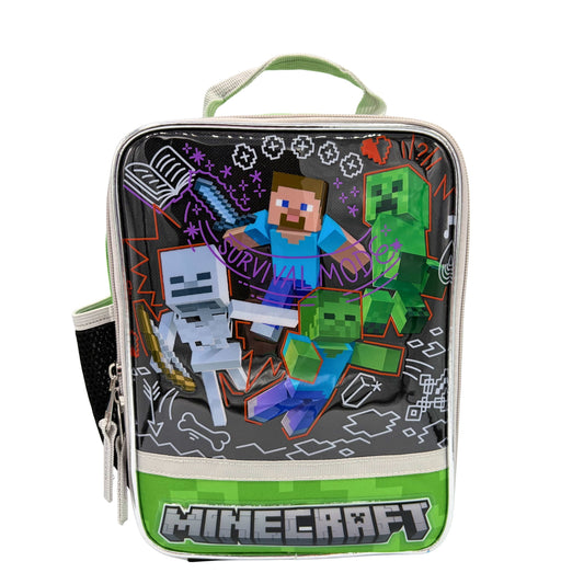 Insulated lunch bag displayed on a white background.