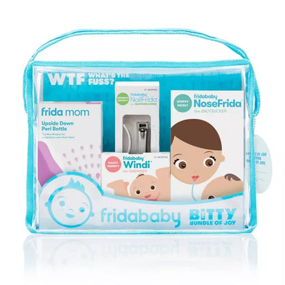 Mom and baby healthcare and grooming gift kit – includes nail clippers, brush, comb, thermometer, and essentials for newborn care.