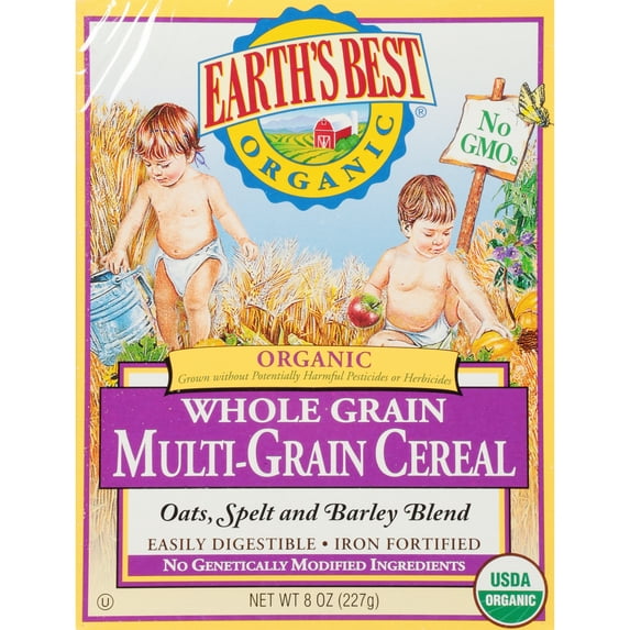 Nutritious baby cereal designed for infants and toddlers, easy to digest and suitable for first solid foods