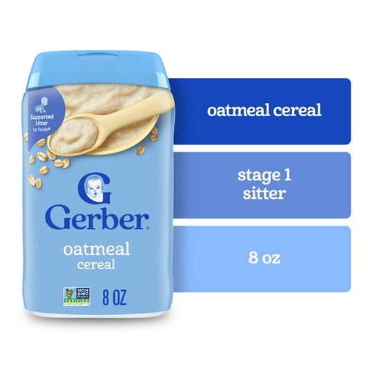 Nutritious baby cereal designed for infants and toddlers, easy to digest and suitable for first solid foods