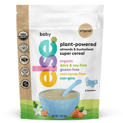 Original Plant-Powered Super Cereal for babies aged 6 months and older. 