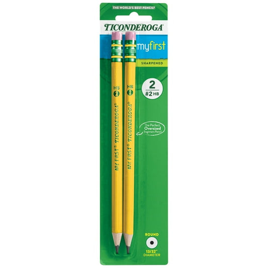 Pack of pre-sharpened wood pencils with standard lead