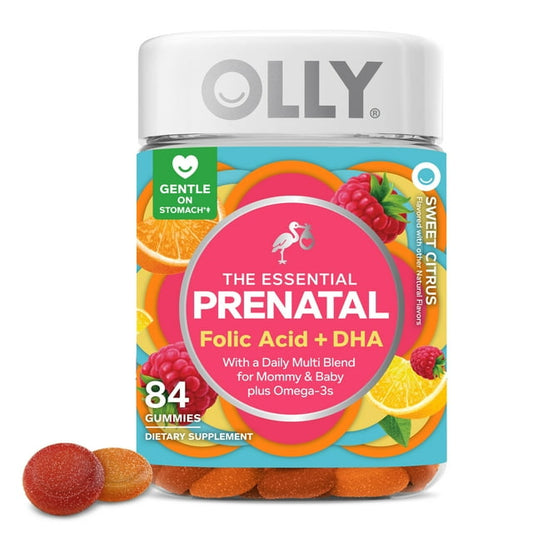 Prenatal vitamin supplement for pregnancy health and baby development