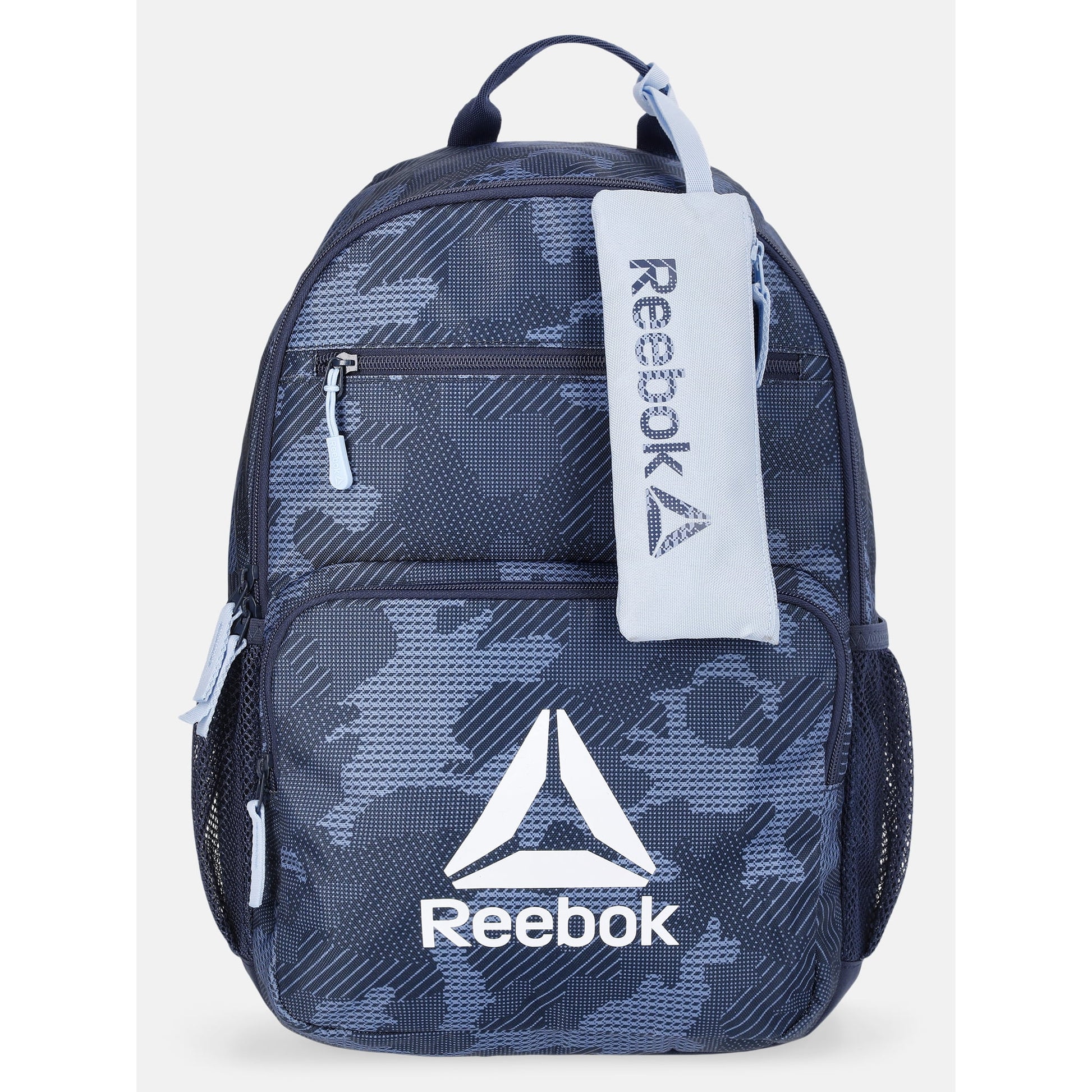 Stylish laptop backpack with matching pencil case for school, work, travel, and everyday use