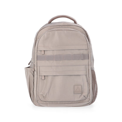 Modern compact backpack combines sporty style, practical organization, and long-lasting performance.