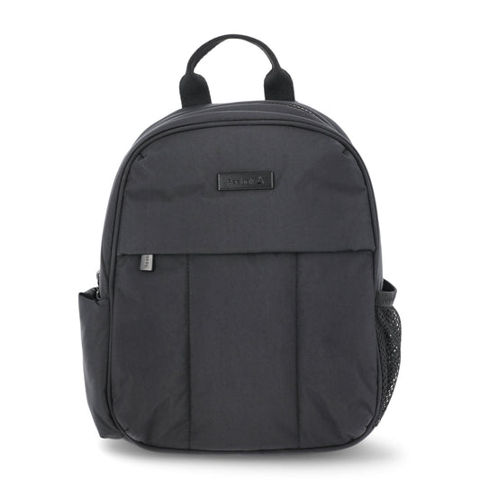 Modern compact backpack combines sporty style, practical organization, and long-lasting performance.