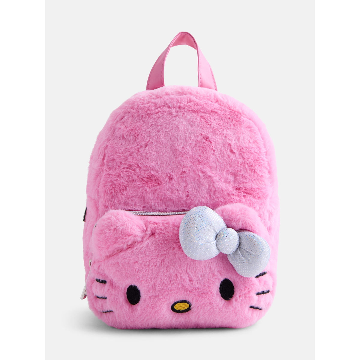 Cute mini backpack with soft fabric design and compact storage for everyday essentials
