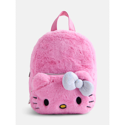 Cute mini backpack with soft fabric design and compact storage for everyday essentials