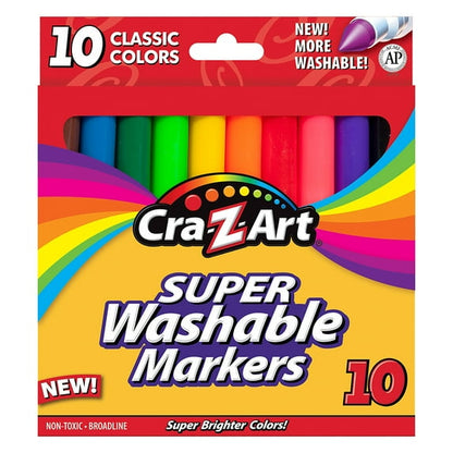 Set of color markers for drawing and coloring