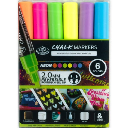 Set of color markers for drawing and coloring