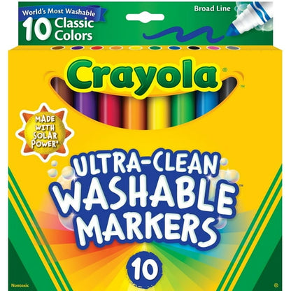 Set of color markers for drawing and coloring