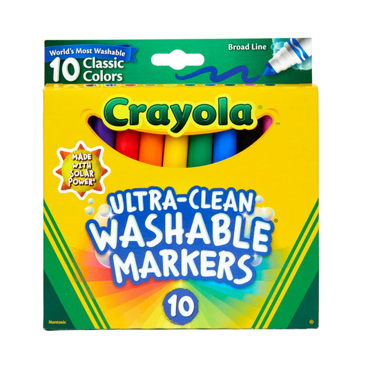 Set of color markers for drawing and coloring