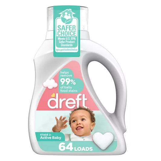 Stage 2: Active Baby Liquid Laundry Detergent. 