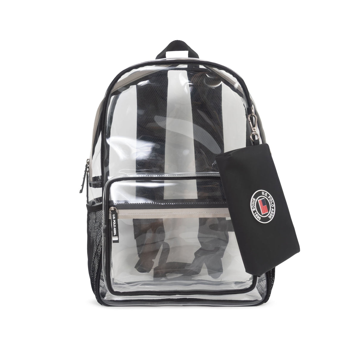 Lightweight travel backpack with secure zipper pockets and organized storage space