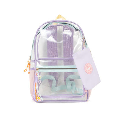 Lightweight travel backpack with secure zipper pockets and organized storage space