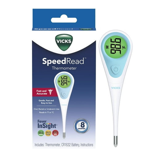 Vicks Speed-Read Digital Oral Thermometer, for Adults and Kids