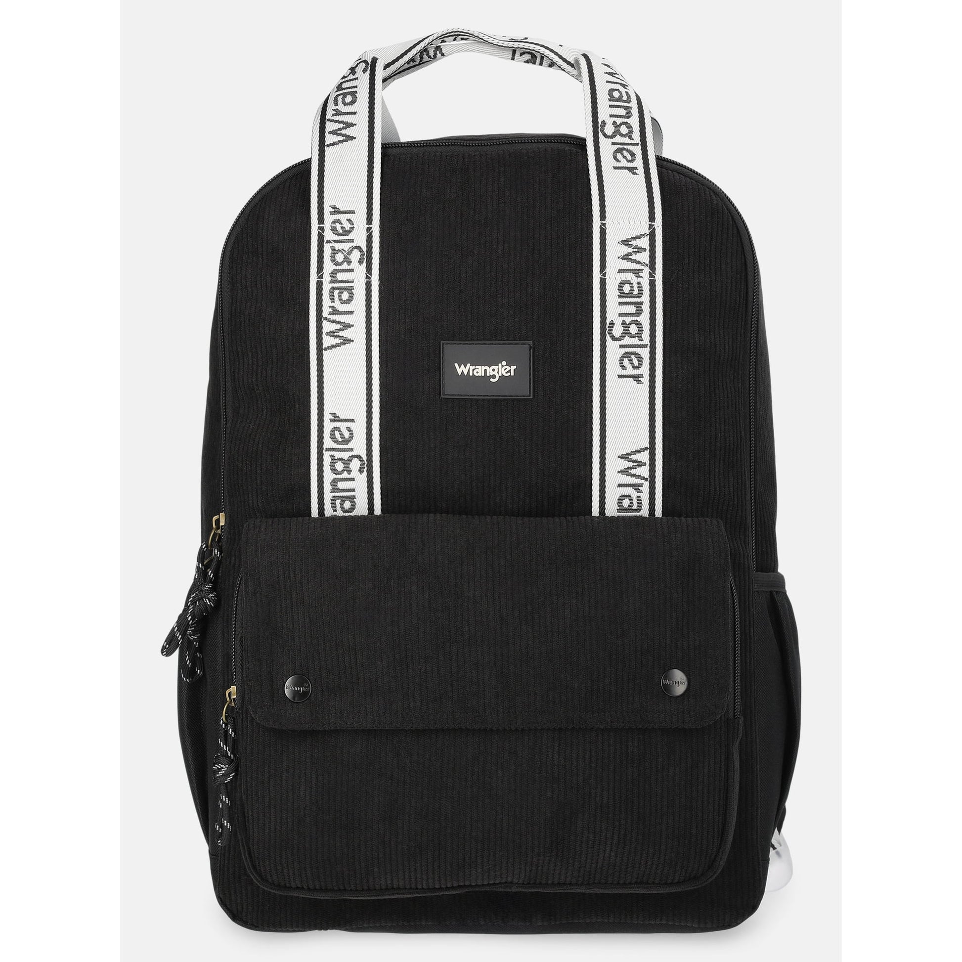 Everyday travel and school backpack with durable fabric construction and comfortable design