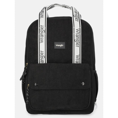Everyday travel and school backpack with durable fabric construction and comfortable design