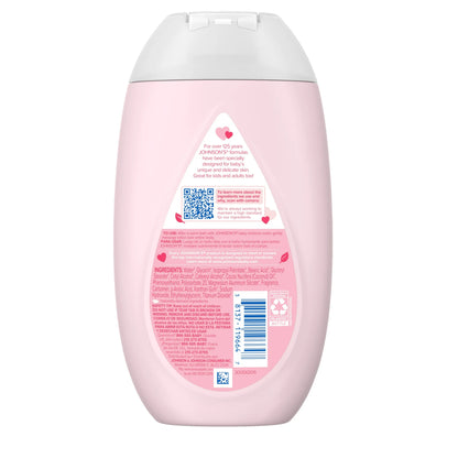 Johnson's Moisturizing Mild Pink Baby Body Lotion, Coconut Oil for Delicate Skin, Hypoallergenic - 13.6 fl oz