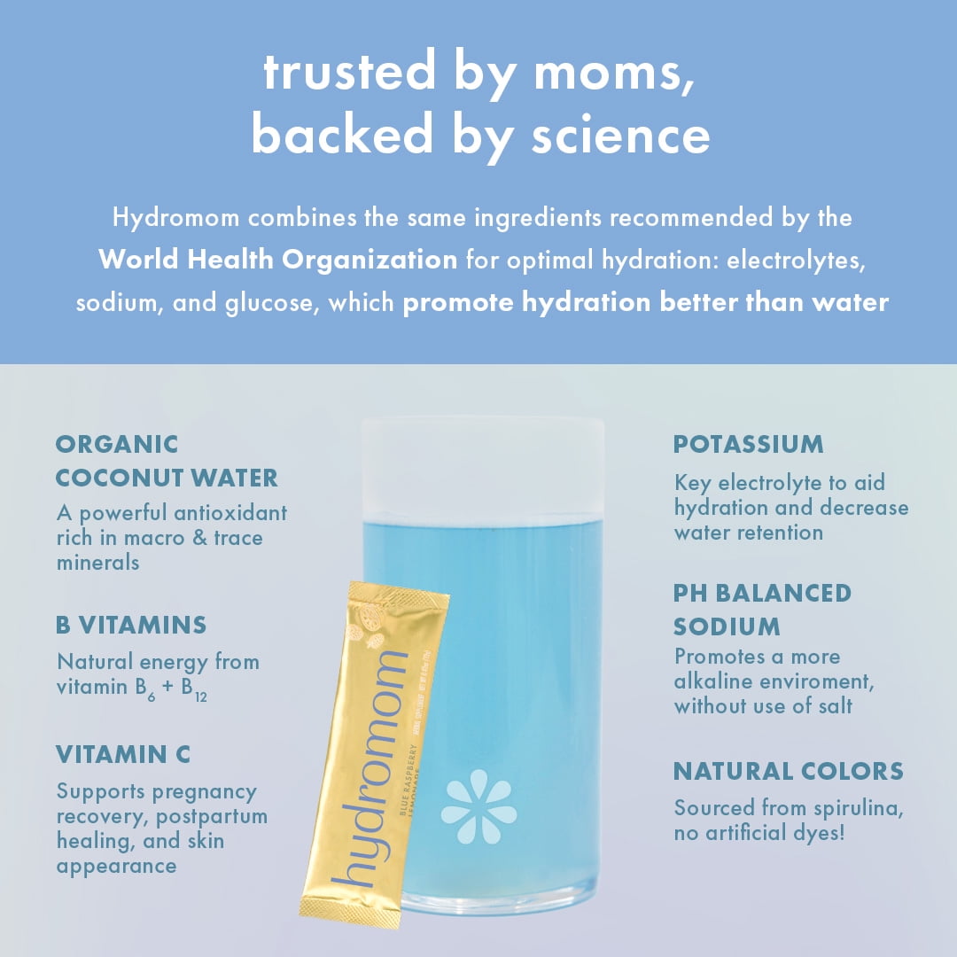 Image displaying a Lactation support drink mix and text about it's details