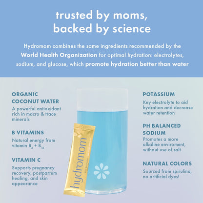 Image displaying a Lactation support drink mix and text about it's details