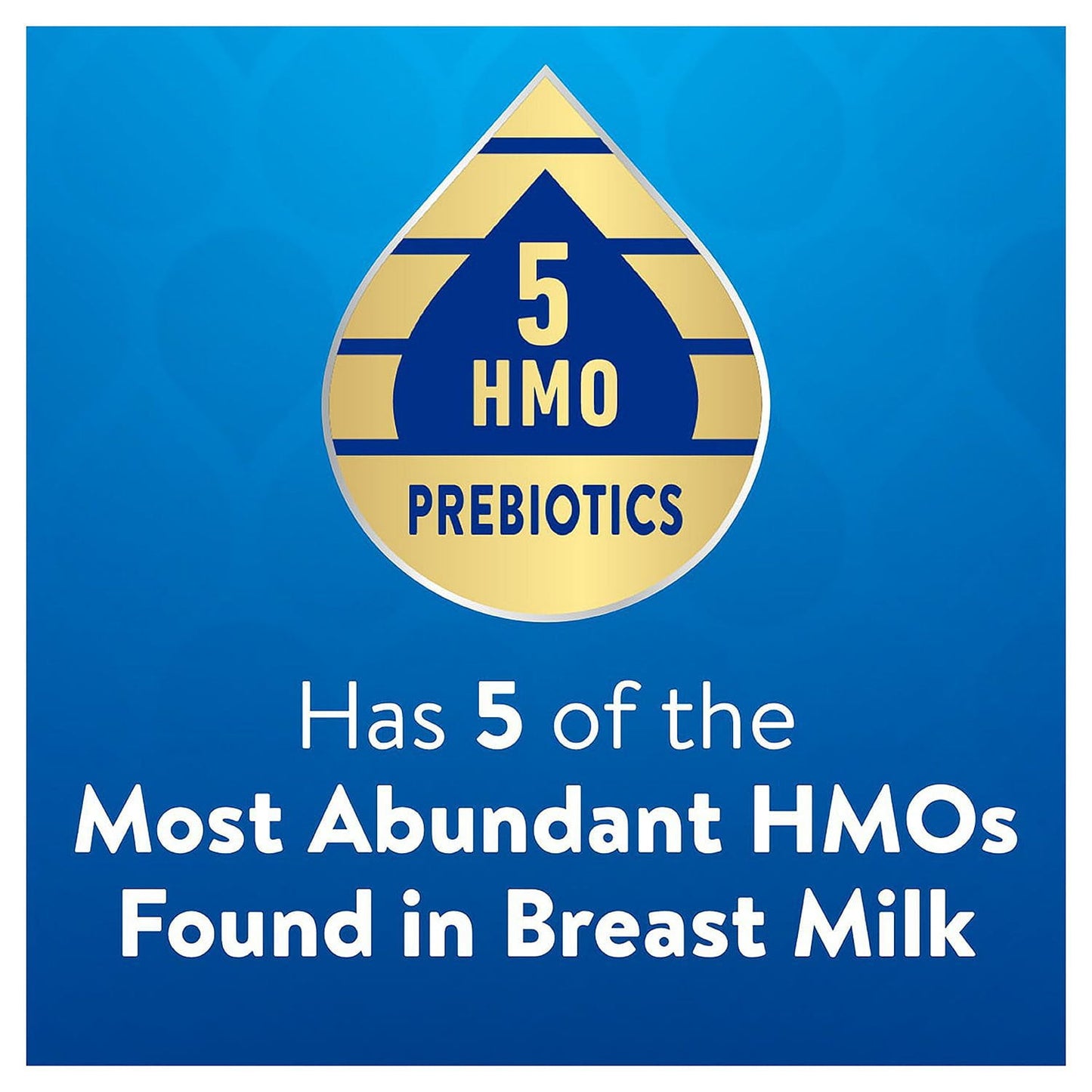 Product image displaying written details and features about baby formula