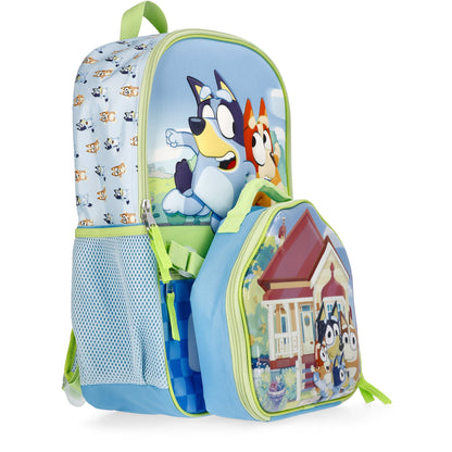 Durable gingham backpack with multiple storage pockets for organized everyday carry and travel convenience.