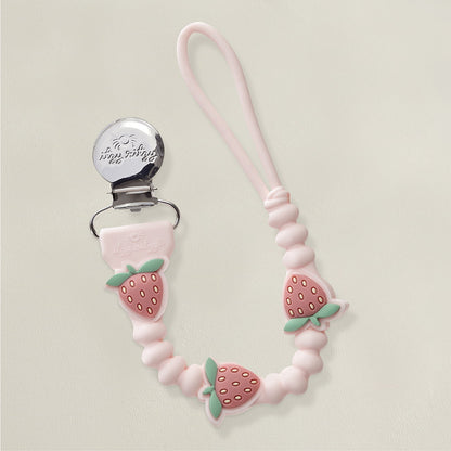 Sweetie Strap Strawberry Pacifier Strap