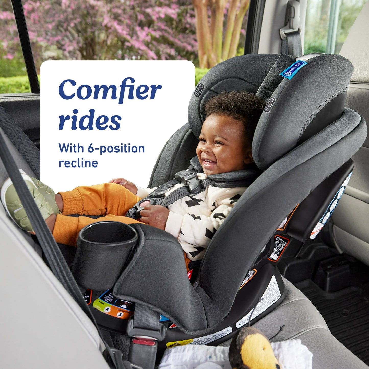Graco TrioGrow SnugLock 3-in-1 Convertible Car Seat