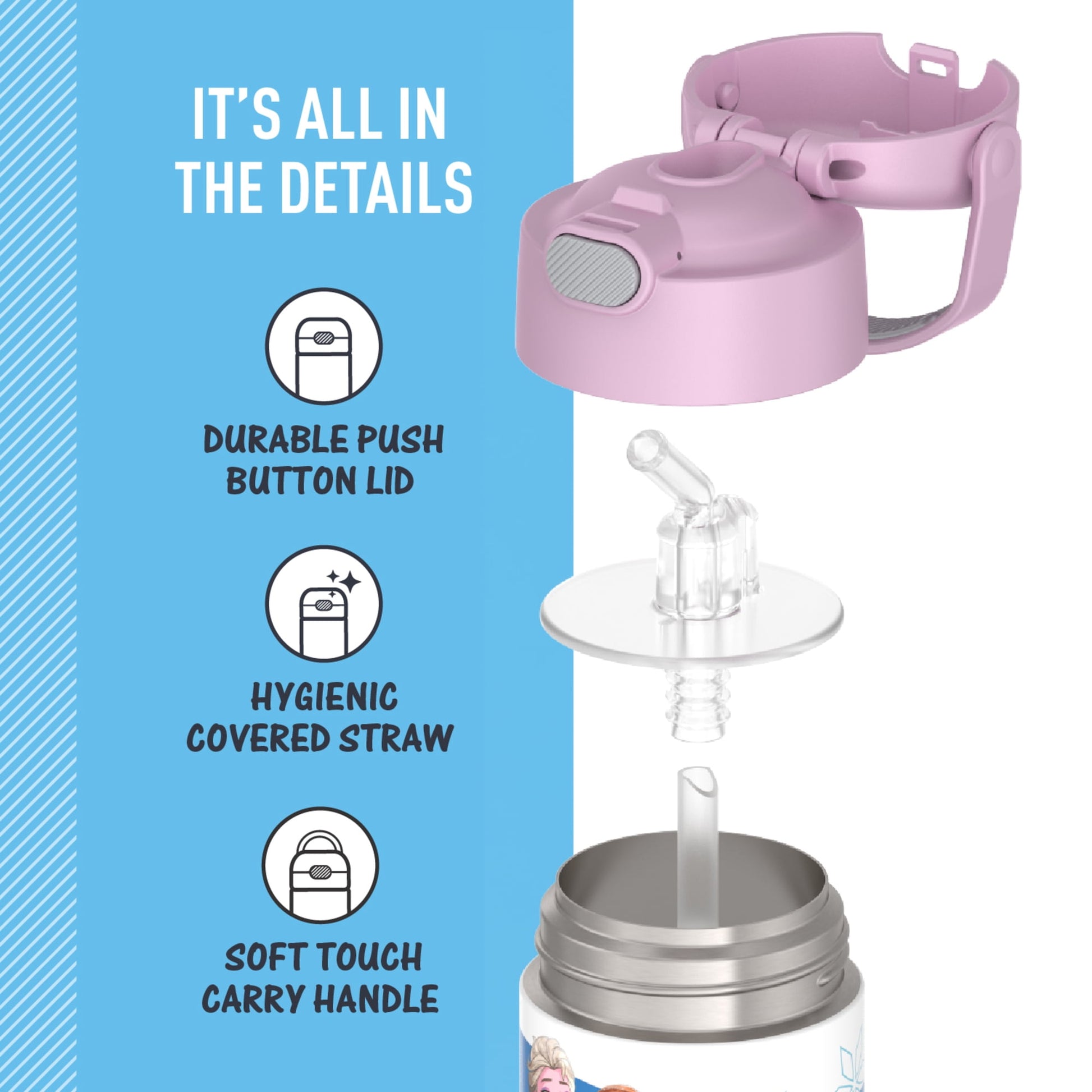 Premium reusable water bottle for everyday hydration.