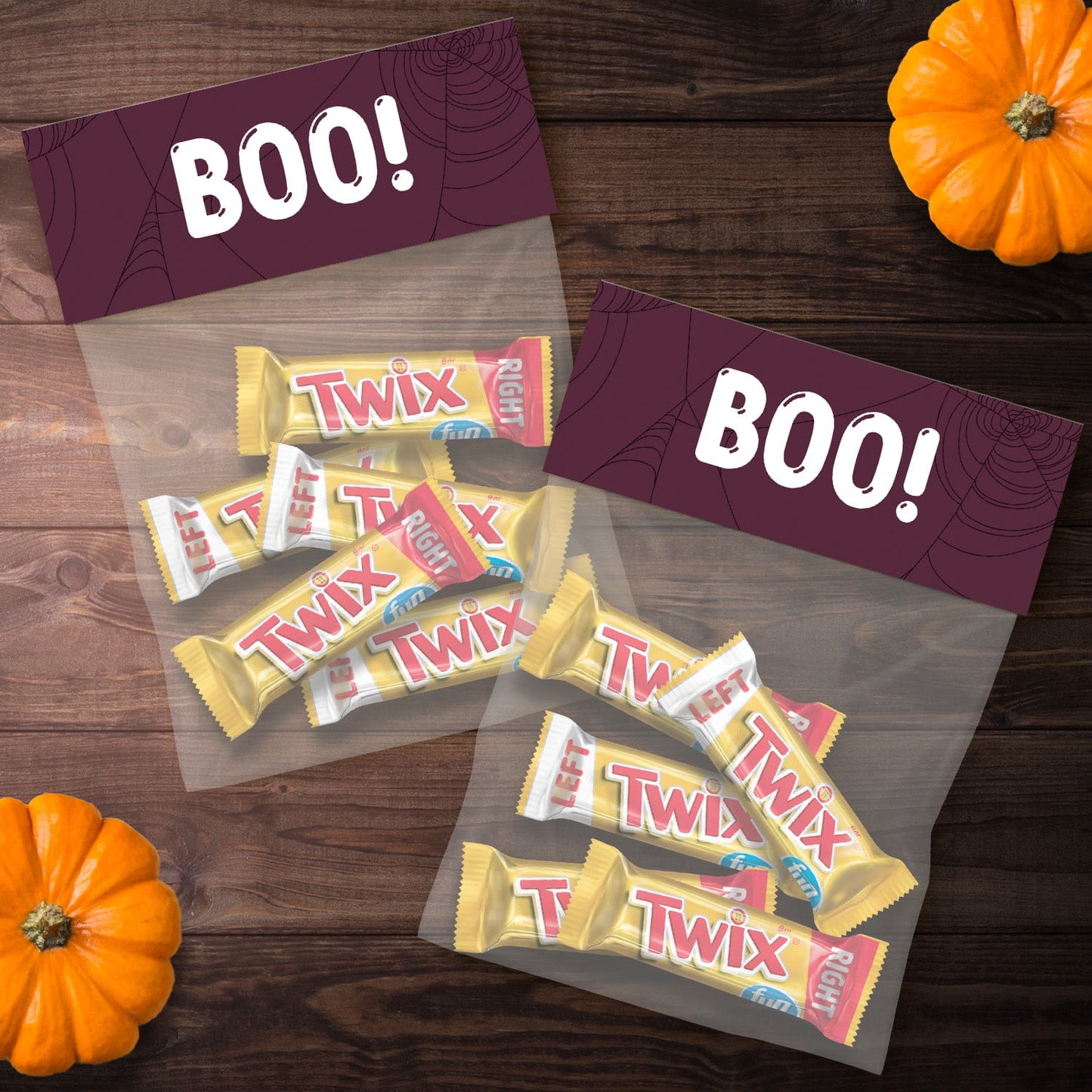 Twix Fun Size Halloween Chocolate Candy Bars - 18.28oz Bag