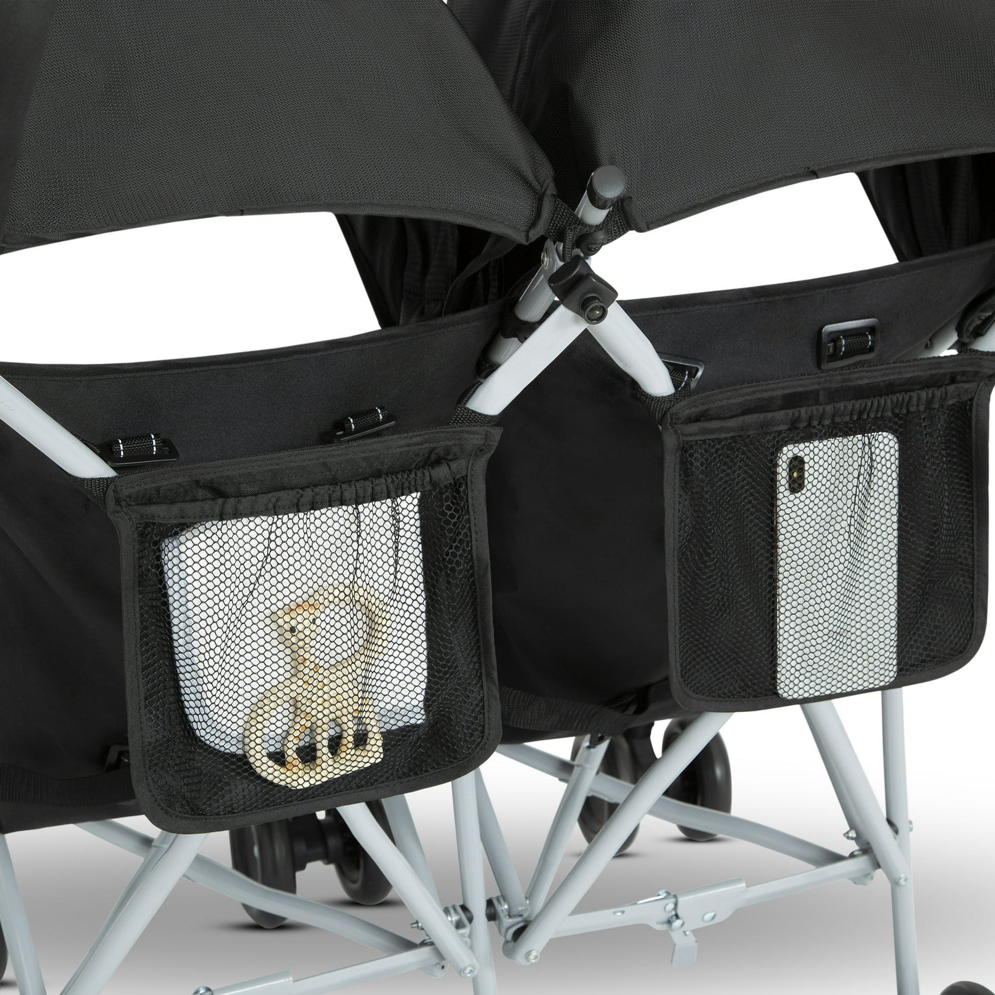 Side by Side double baby stroller - designed for everyday use, offering smooth mobility, comfortable seating, and convenient features for parents on the go