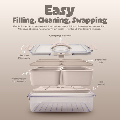 Experience premium quality and reliable performance with this versatile snack box, designed for durability, convenience, and everyday use across multiple needs.