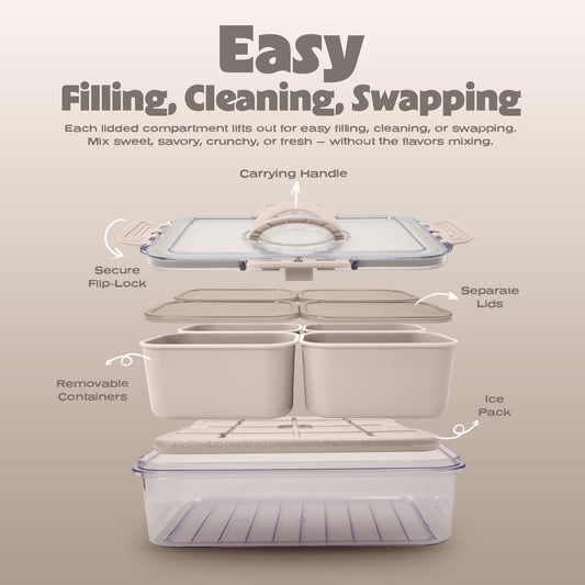 Experience premium quality and reliable performance with this versatile snack box, designed for durability, convenience, and everyday use across multiple needs.