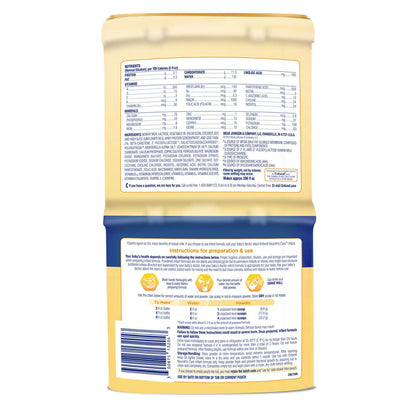 Baby milk formula packaging image showing nutritional information and branding – designed for infant nutrition and healthy growth.