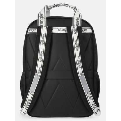 Everyday travel and school backpack with durable fabric construction and comfortable design
