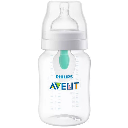baby bottle on a white background