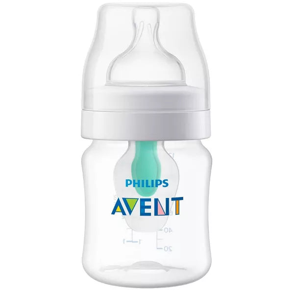 baby bottle on a white background