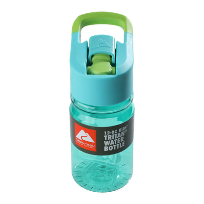 Ozark Trail 12 oz Kids Tritan Plastic Flip-Top Water Bottle