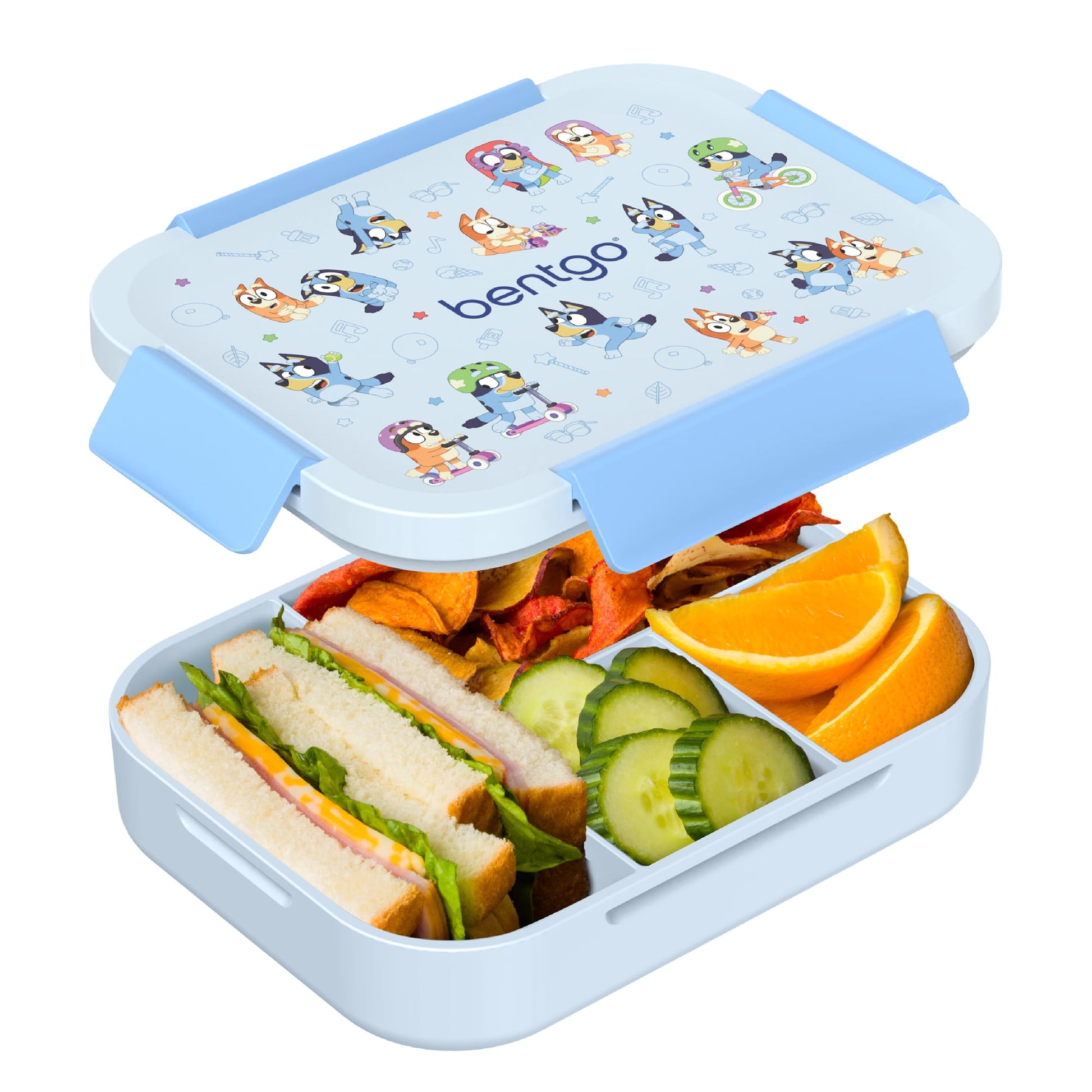 Reusable lunch box displayed on a white background.