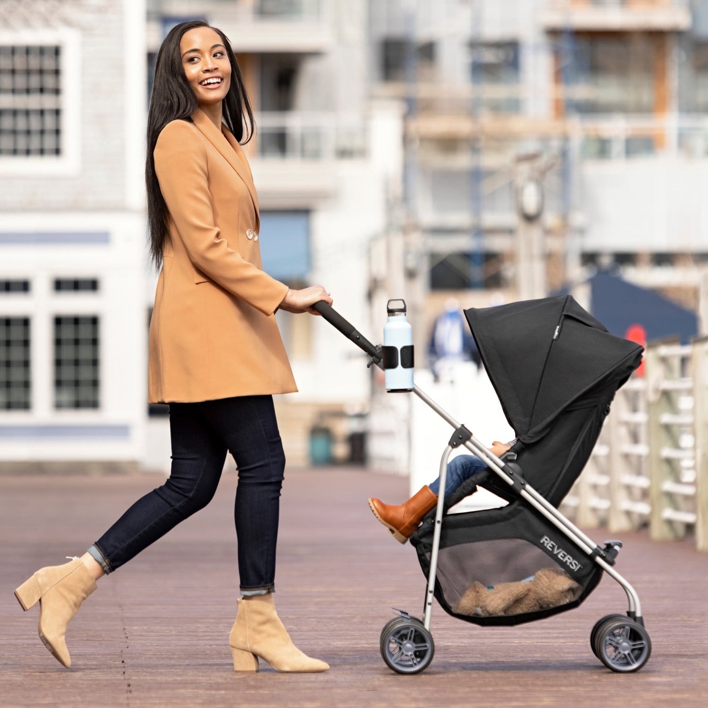 Baby stroller - designed for everyday use, offering smooth mobility, comfortable seating, and convenient features for parents on the go