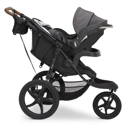 Jogging stroller – rugged all-terrain stroller for babies and toddlers, ideal for outdoor runs, walks, and active family outings