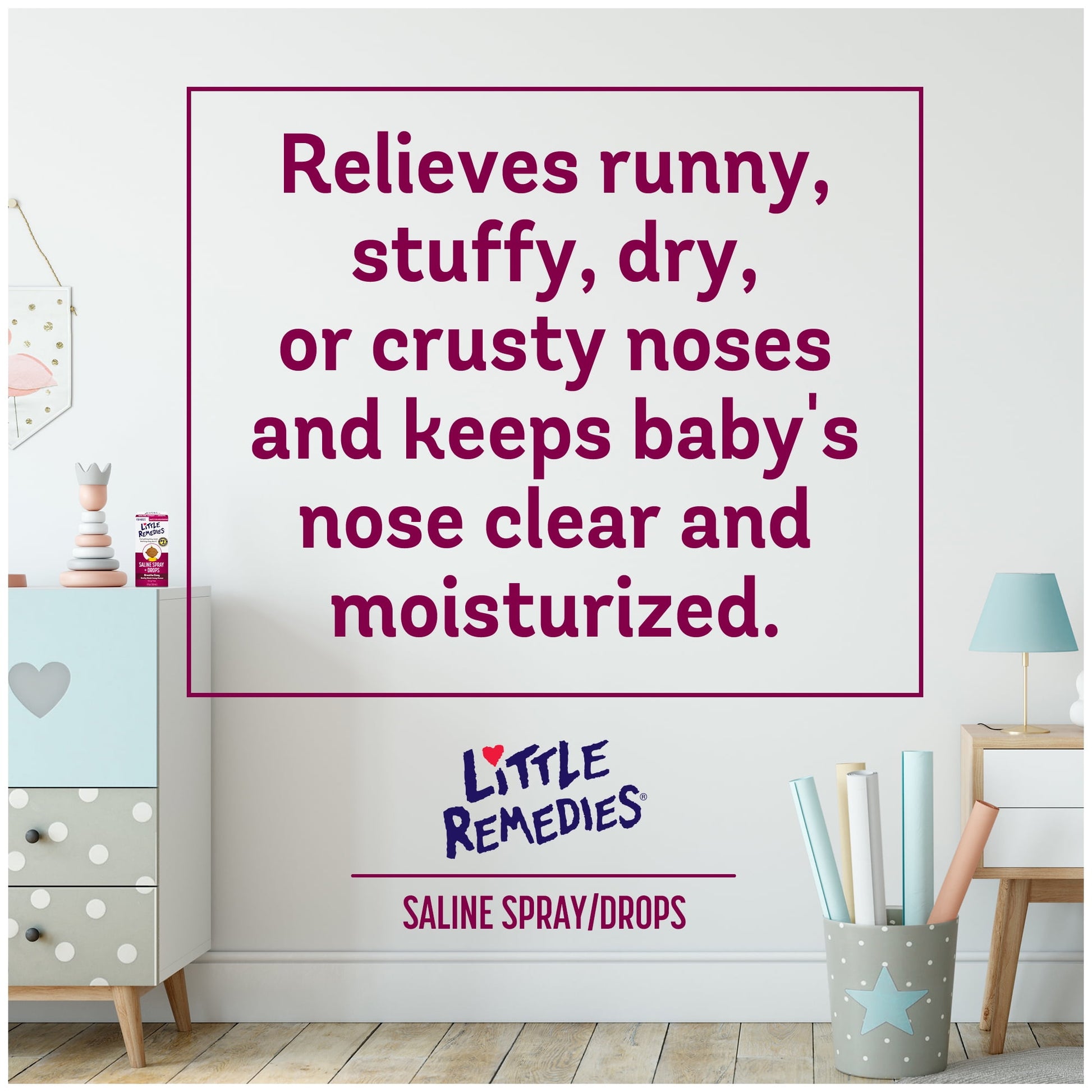 Image displaying text about details of a gentle relief product