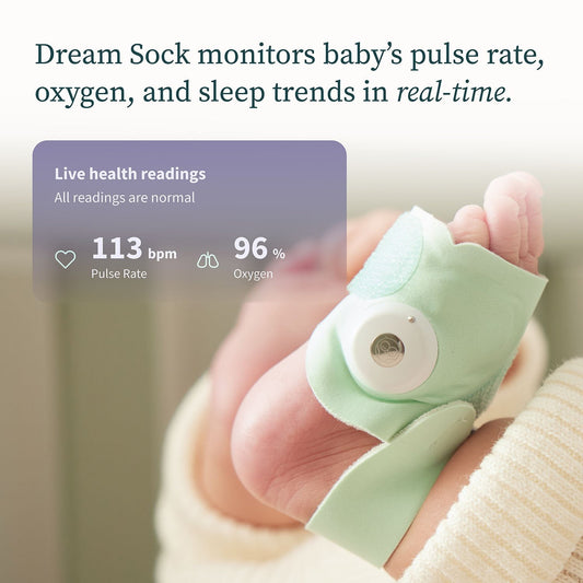 Owlet Dream Duo Deluxe Bundle, Travel Case and Size 2 Sleeper