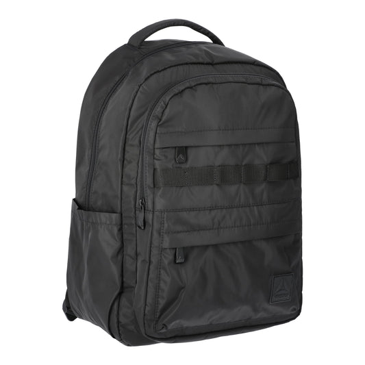 Modern compact backpack combines sporty style, practical organization, and long-lasting performance.