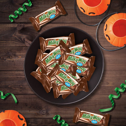 Milky Way Fun Size Halloween Chocolate Candy Bars - 18.47oz Bag