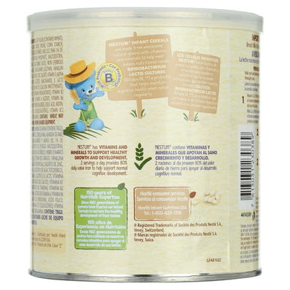 (3 pack) Nestlé Nestum Stage 2 Baby Cereal, Multicereal with Prune, 9.5 Ounce Canister