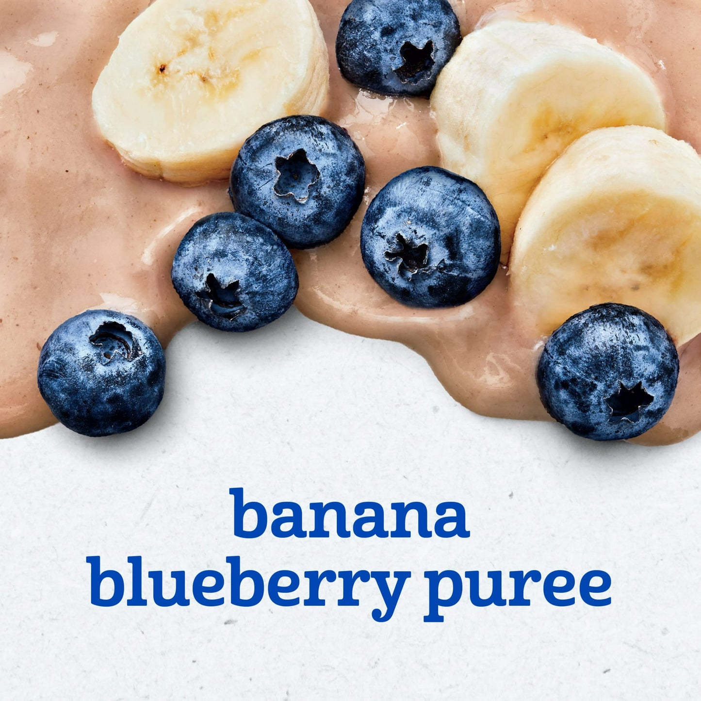 Gerber Stage 2 Baby Food, Banana Blueberry Puree, 3.5 oz Pouch