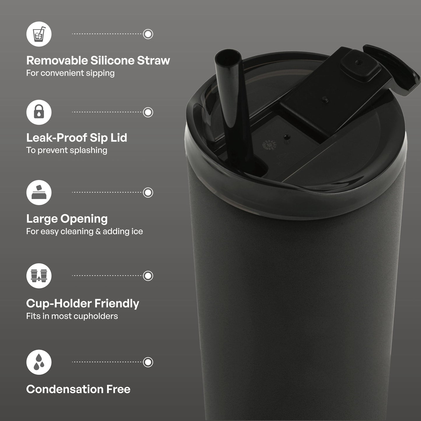 Premium quality reusable drinkware for everyday hydration.