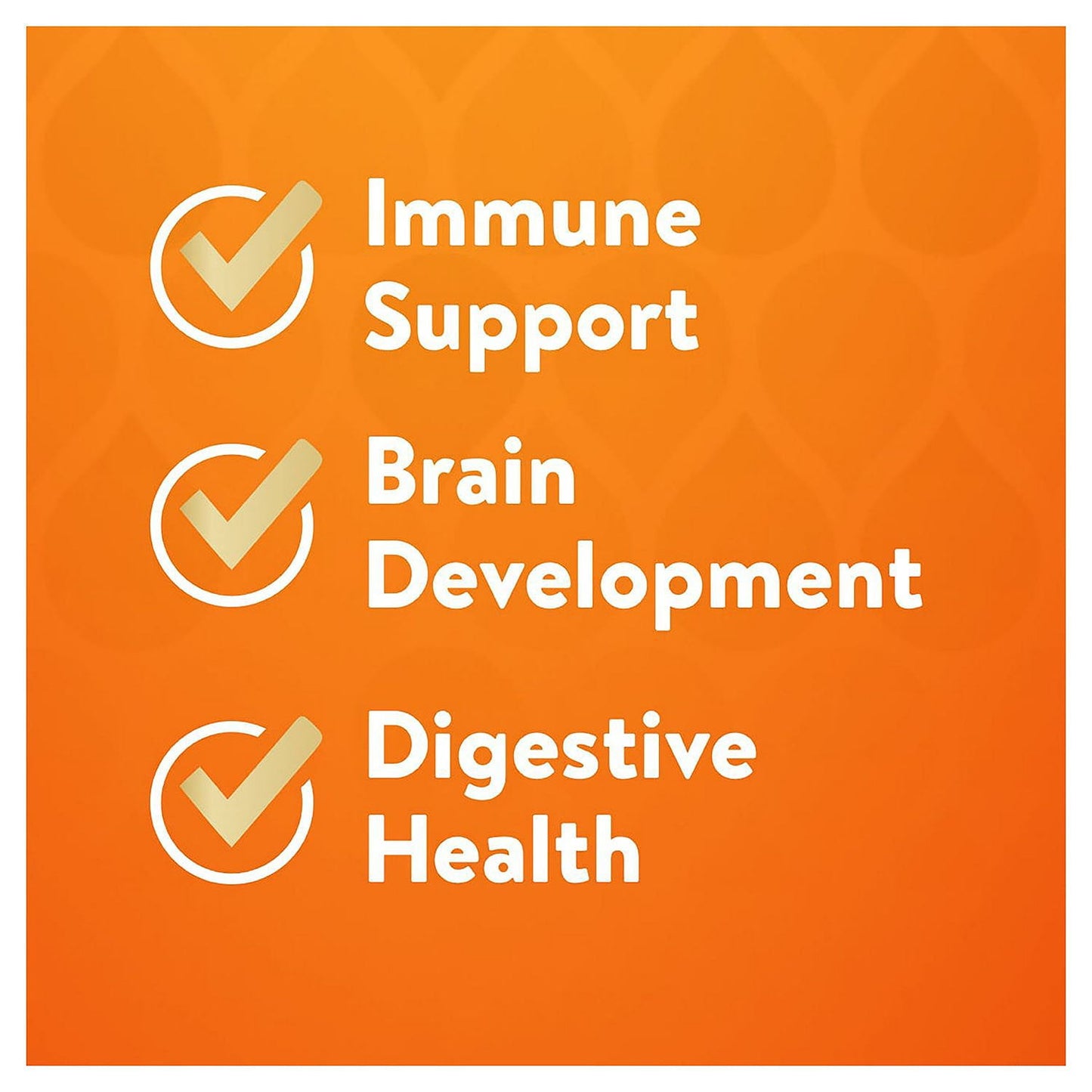 Product image displaying written details and features about baby formula